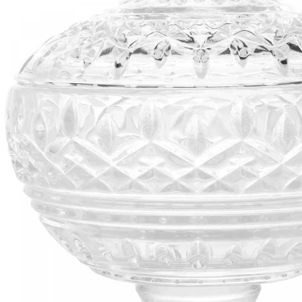 Potiche Com Pe Wolff Lys Transparente 11 X 18 Cm Potiche Com Pe Wolff Lys Transparente 11 X 18 Cm