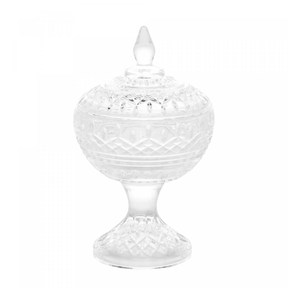 Potiche Com Pe Wolff Lys Transparente 11 X 18 Cm Potiche Com Pe Wolff Lys Transparente 11 X 18 Cm