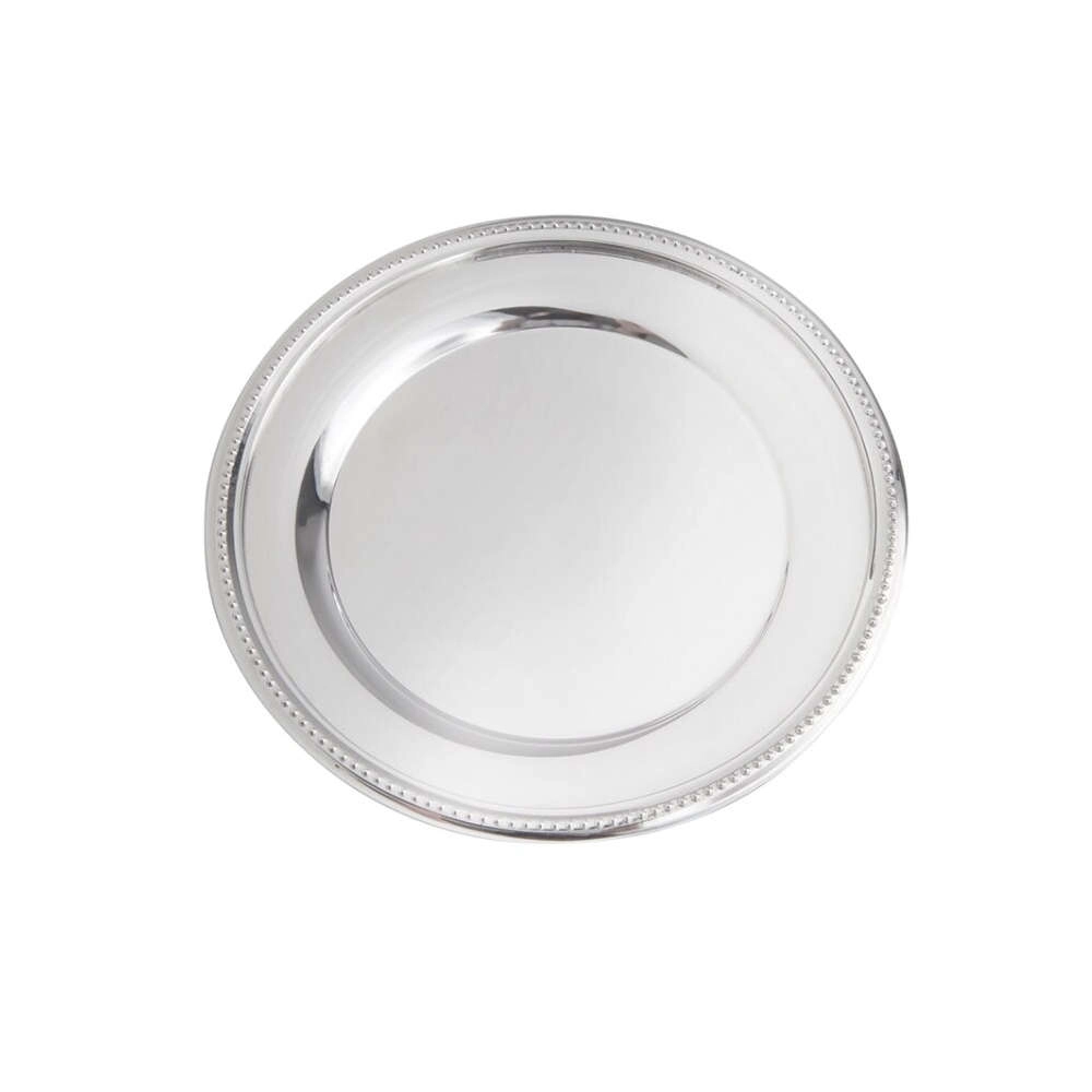 Pratinho Redondo Silverlux Perola