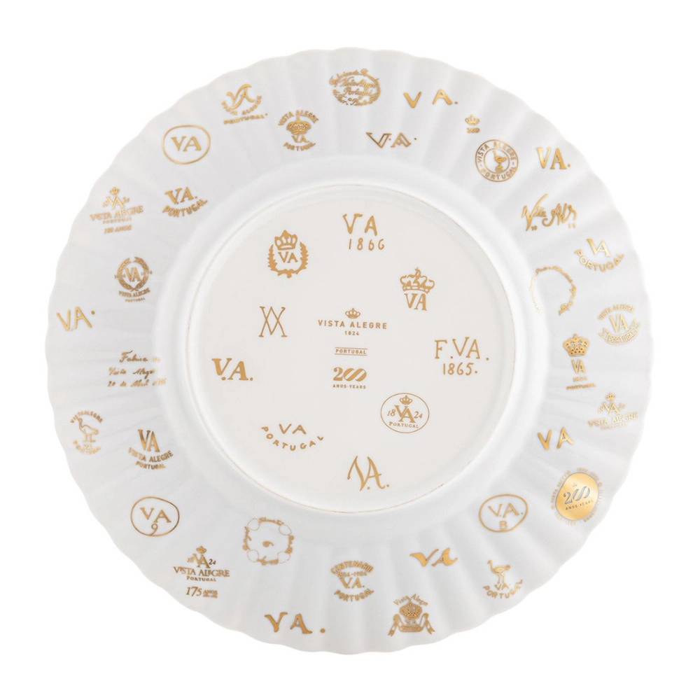 Prato de Sobremesa Vista Alegre – Colecao 200 Anos Prato de Sobremesa Vista Alegre – Colecao 200 Anos
