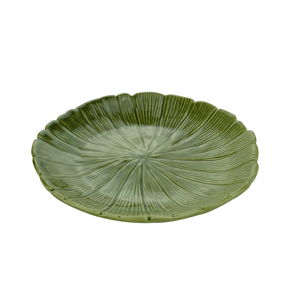 Prato Decorativo Lyor Banana Leaf 19,5 X 19,5 X 3 Cm