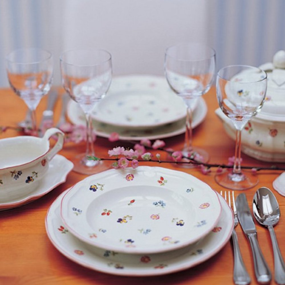 Prato Fundo Fleur Villeroy e Boch 22,8 Cm Prato Fundo Fleur Villeroy e Boch 22,8 Cm