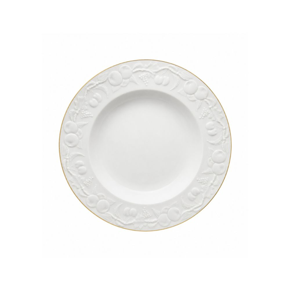 Prato Fundo Grande Medard de Noblat Xeres C/ Friso Dourado 31 Cm
