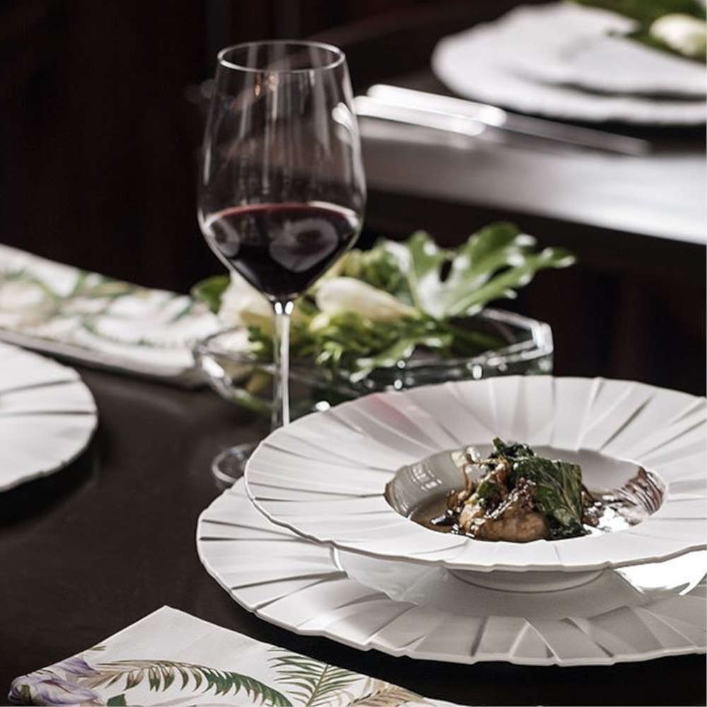 Prato Fundo Vista Alegre Matrix White Biscuit 27,8 Cm