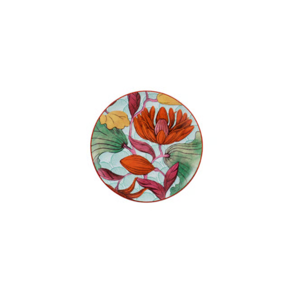 Prato P/ Pao Lotus Liberty Vista Alegre 16 Cm Prato P/ Pao Lotus Liberty Vista Alegre 16 Cm