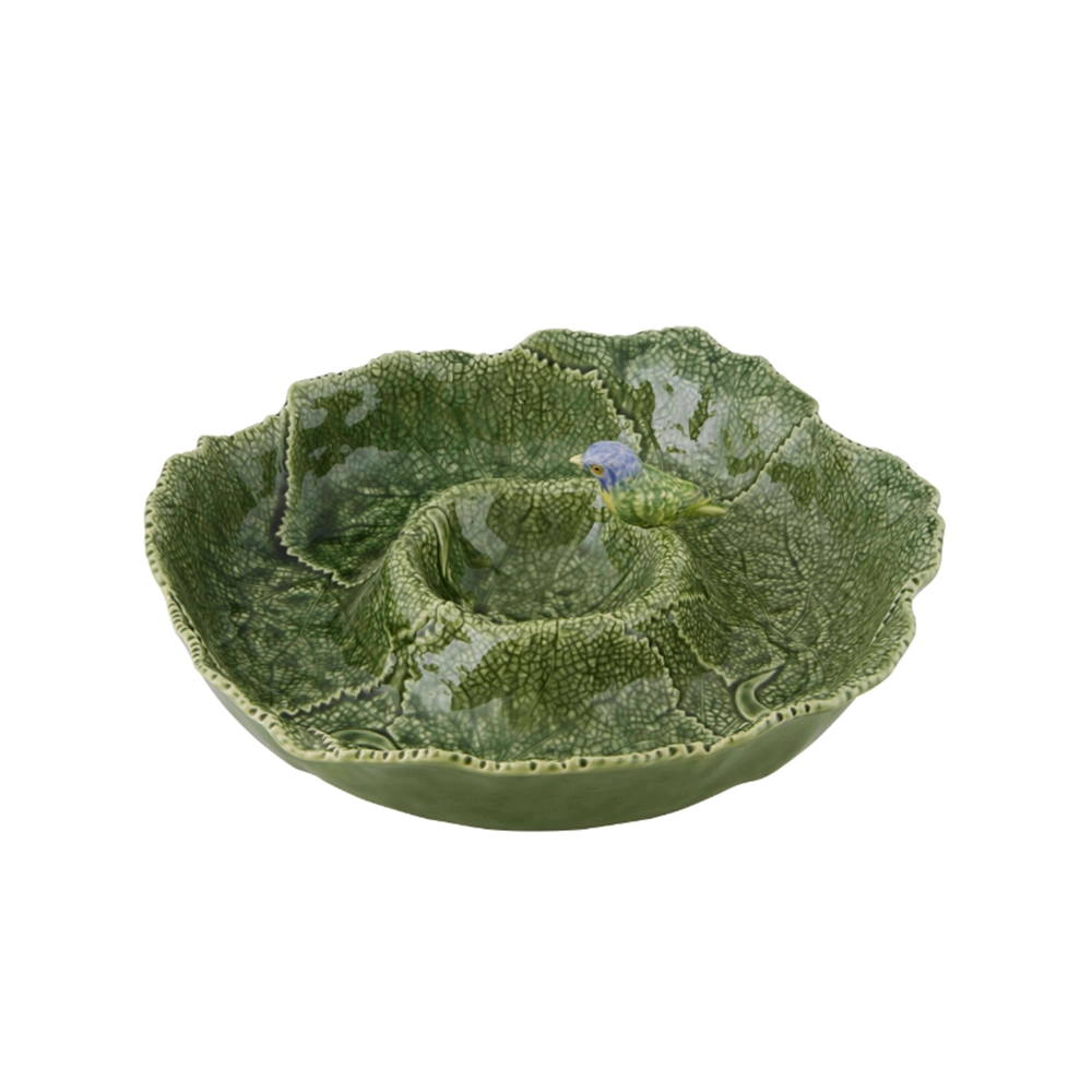 Prato Para Aperitivo Bordallo Pinheiro Cinerária 9 X 36,7 Cm Prato Para Aperitivo Bordallo Pinheiro Cinerária 9 X 36,7 Cm