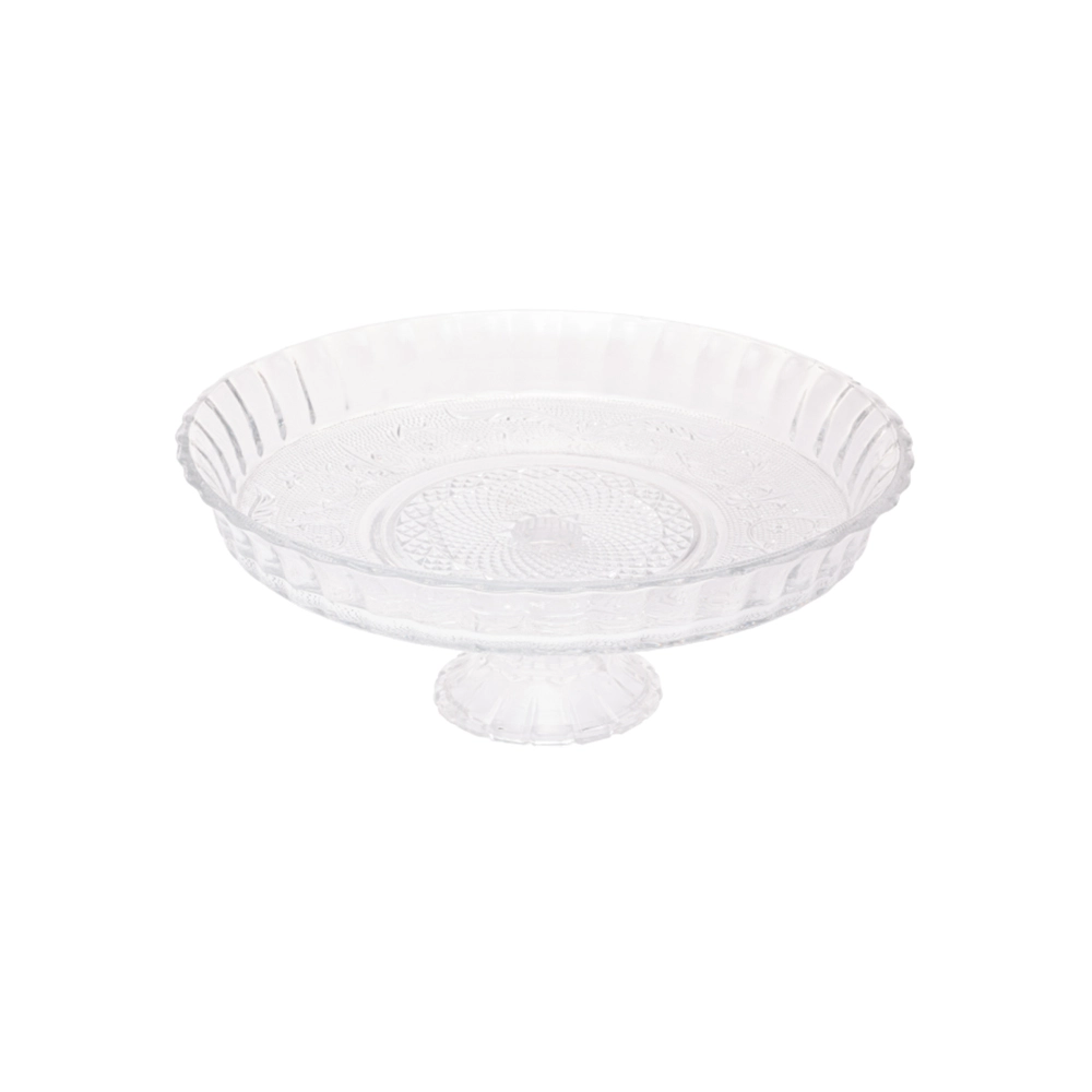 Prato Para Bolo Com Pe Lyor Angel