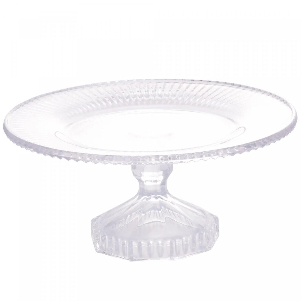 Prato Para Bolo Com Pe Lyor Renaissance