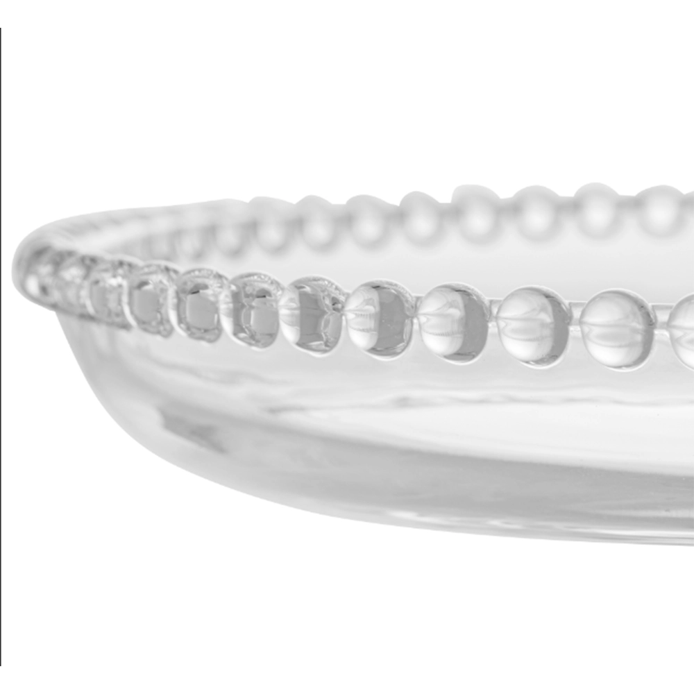 Prato Para Bolo Com Pé Wolff Pearl 9 X 20 Cm Prato Para Bolo Com Pé Wolff Pearl 9 X 20 Cm