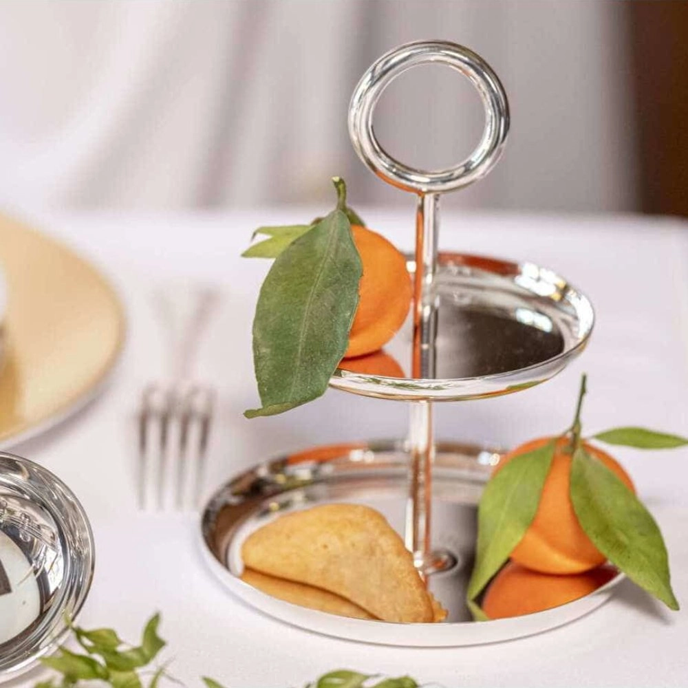 Prato Para Doces 2 Andares Christofle Vertigo