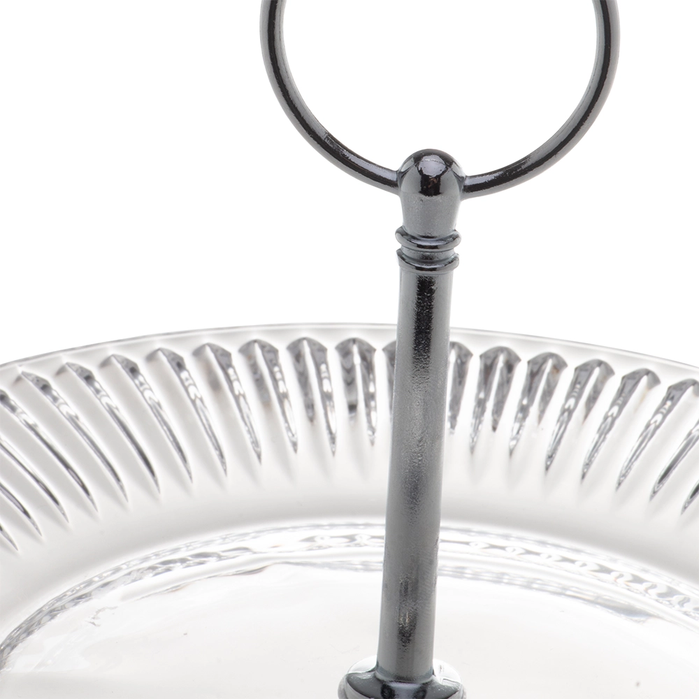 Prato Para Doces 2 Andares Lyor Renaissance 18,5 X 22,5 Cm e 24 Cm