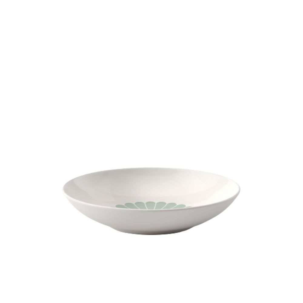 Prato Para Massa Villeroy e Boch Fleur Verde 24 Cm Prato Para Massa Villeroy e Boch Fleur Verde 24 Cm