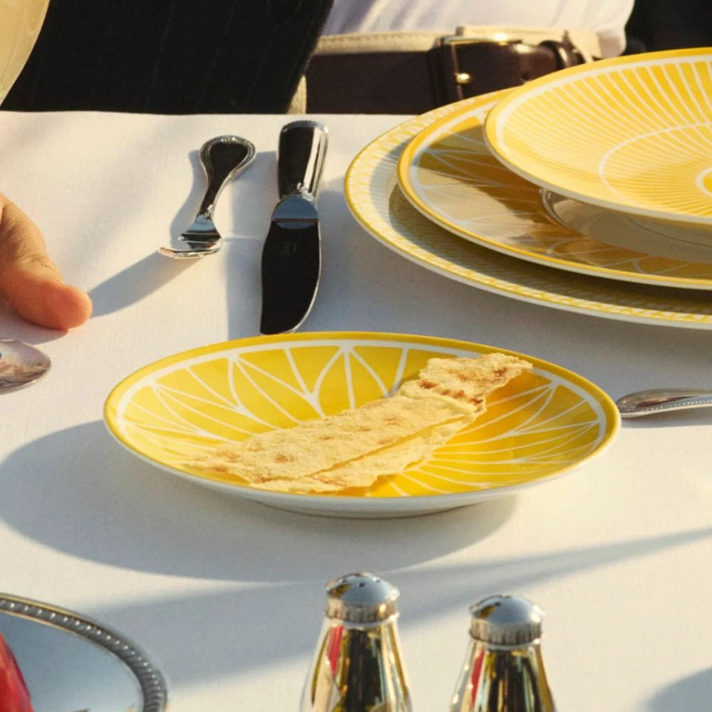 Prato Para Pao Christofle Malmaison Riviera 16 Cm