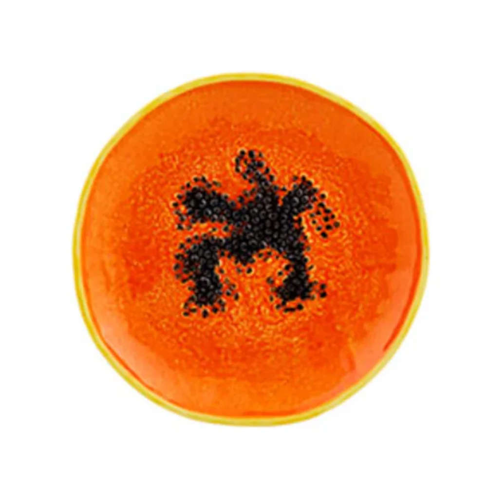 Prato Para Sobremesa Bordallo Pinheiro Papaia 21 Cm