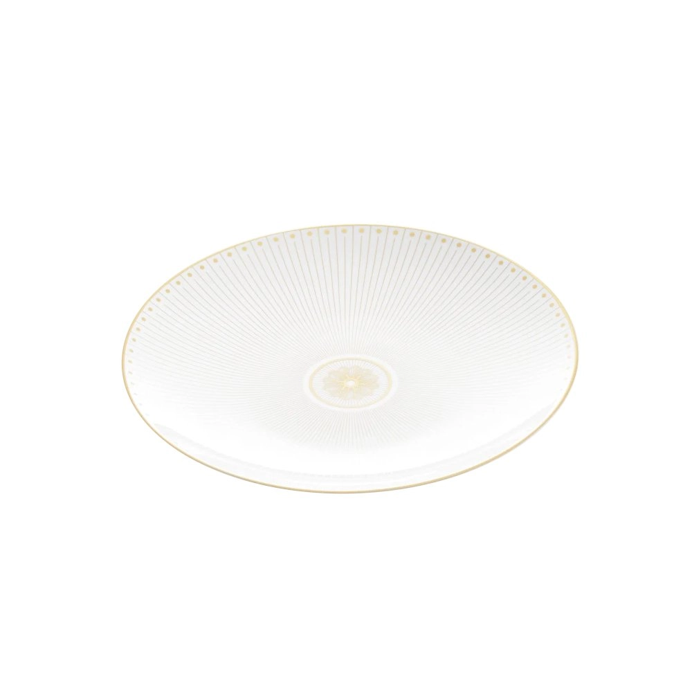 Prato Para Sobremesa Christofle Malmaison Impériale Ouro