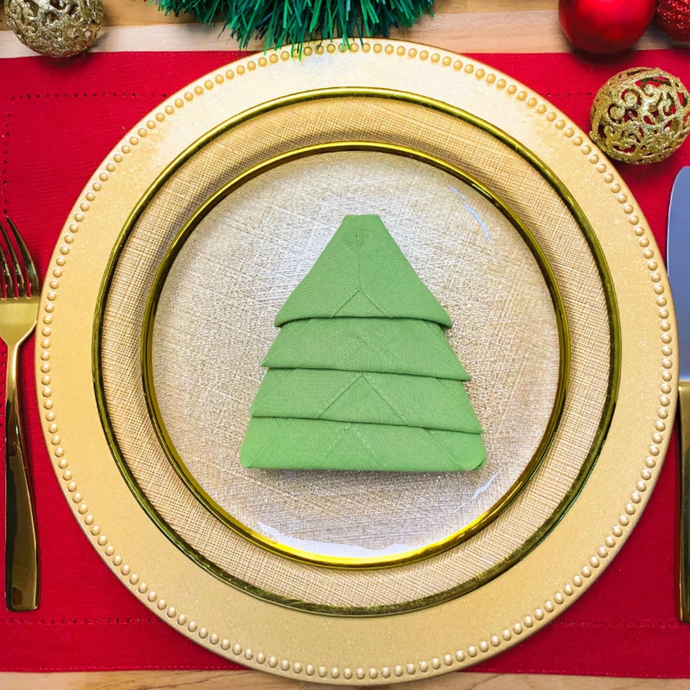 Prato Para Sobremesa de Cristal Com Borda Dourada Linen 21cm - Wolff