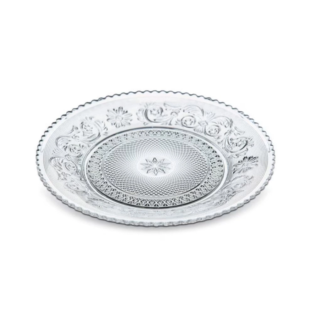Prato Para Sobremesa Em Cristal Baccarat Arabesque