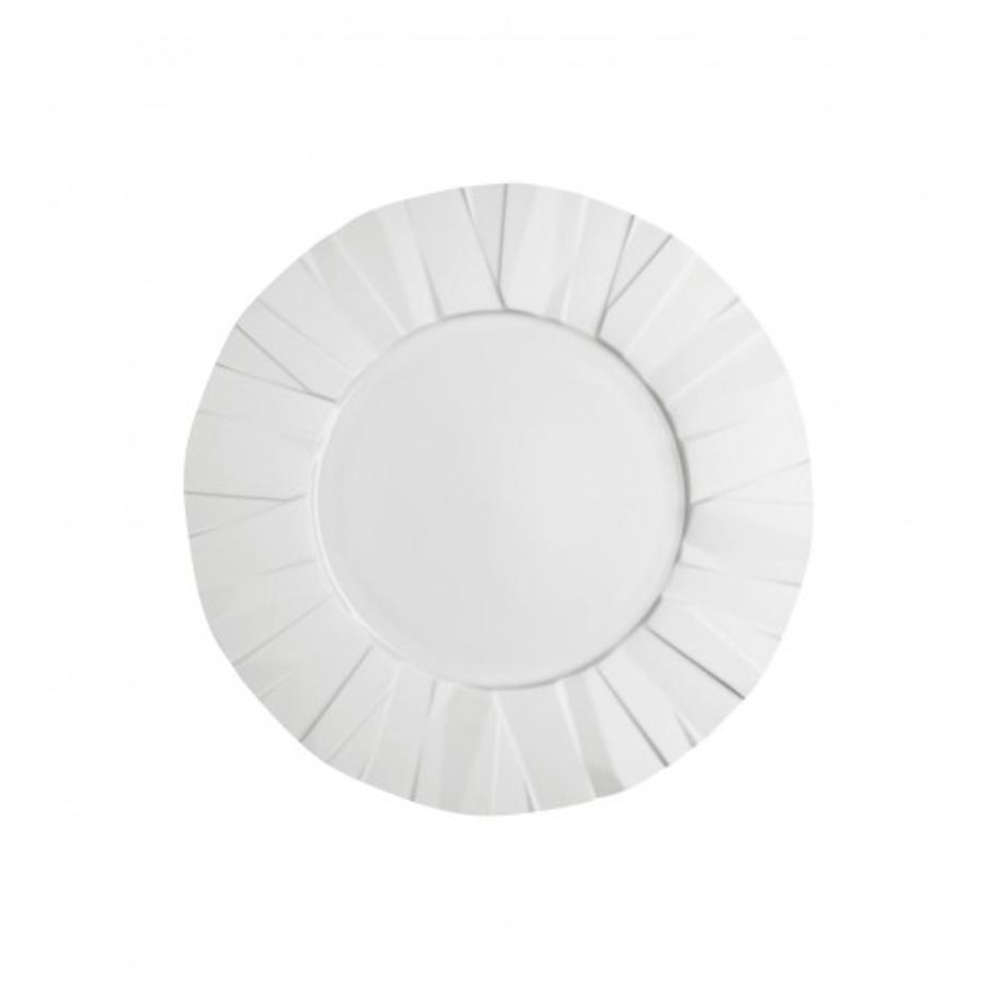 Prato Para Sobremesa Vista Alegre Matrix White Biscuit 27 Cm