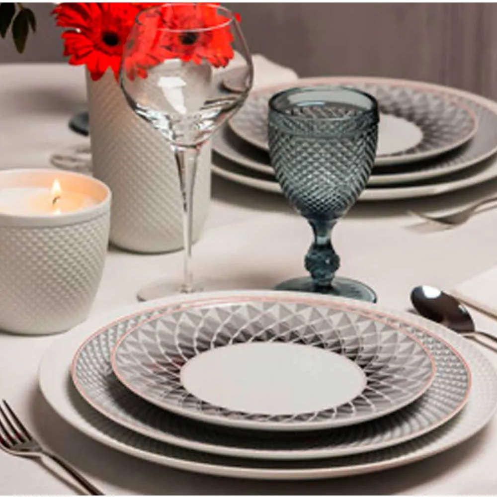 Prato Para Sobremesa Vista Alegre Maya 25,2 Cm Prato Para Sobremesa Vista Alegre Maya 25,2 Cm