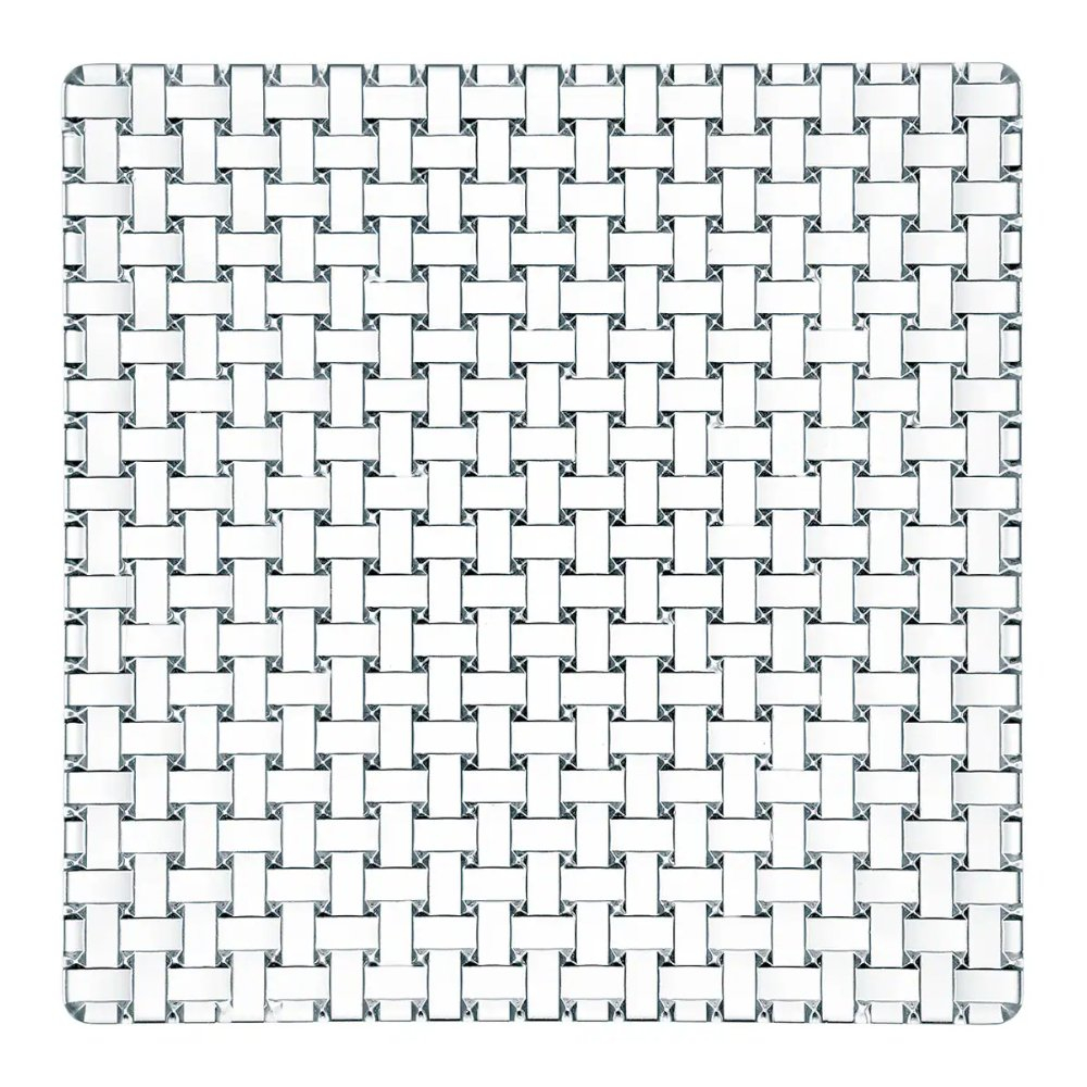 Prato Quadrado Nachtmann Bossa Nova 28 Cm