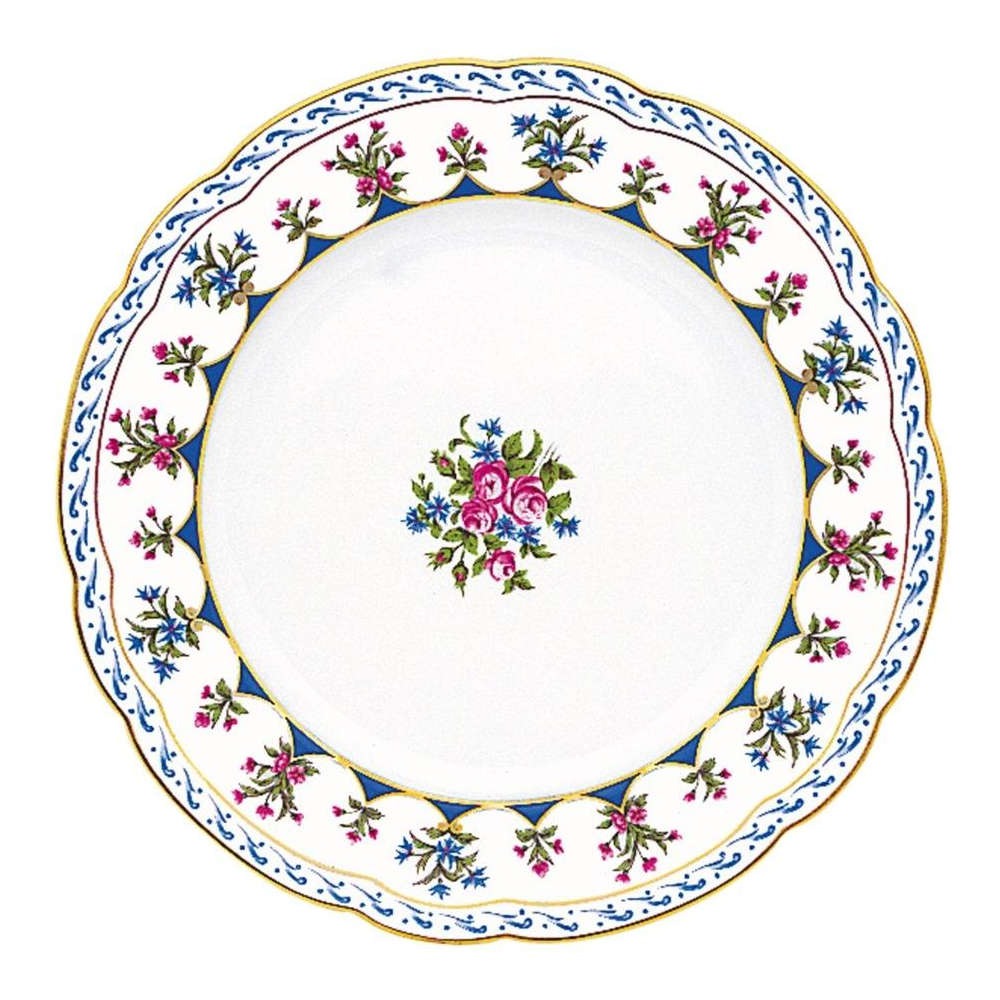 Prato Raso Bernardaud Chateaubriand Blue