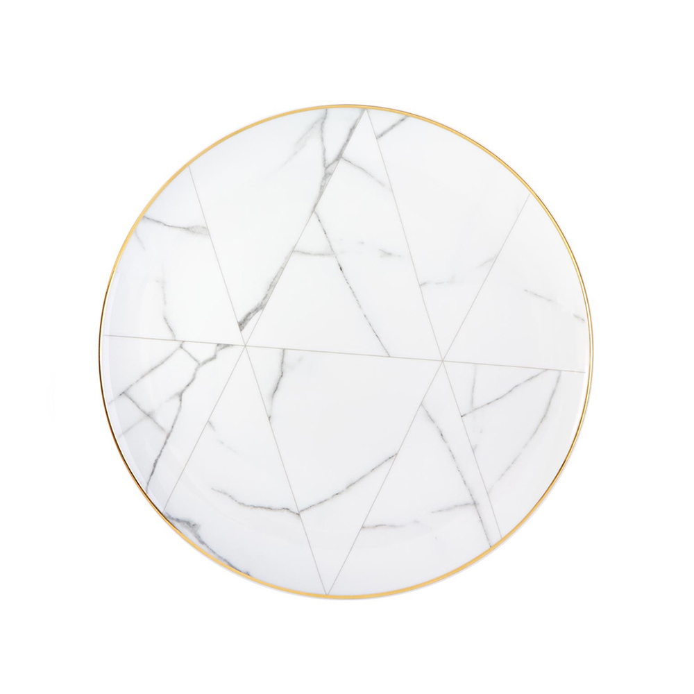 Prato Raso Carrara Vista Alegre 28 Cm Prato Raso Carrara Vista Alegre 28 Cm