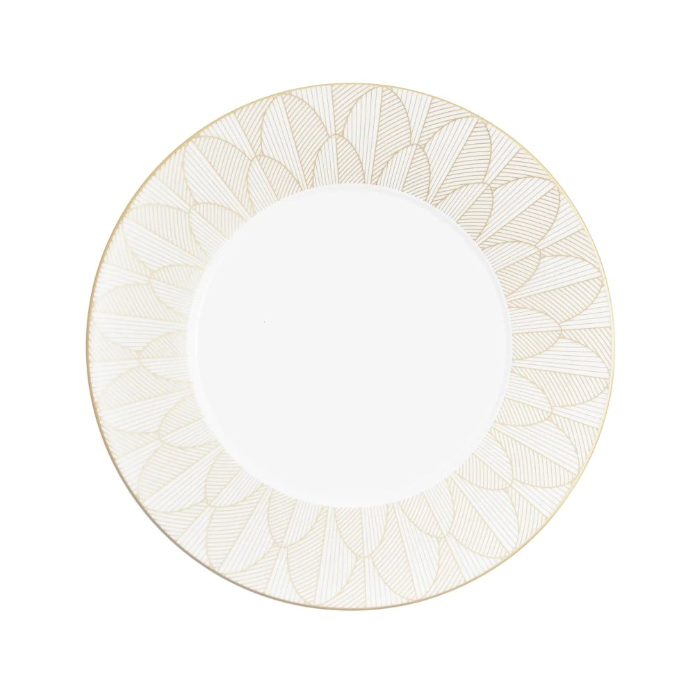 Prato Raso Christofle Malmaison Impériale Ouro