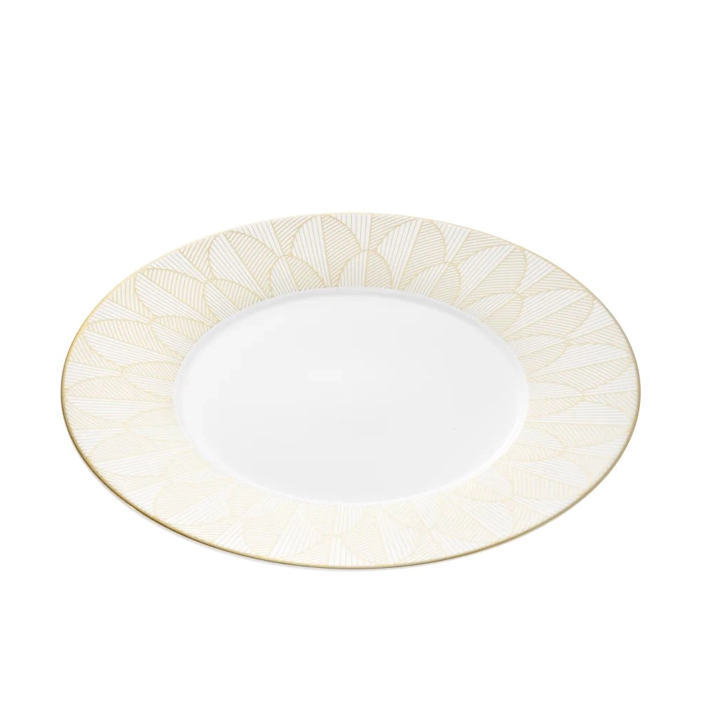 Prato Raso Christofle Malmaison Impériale Ouro