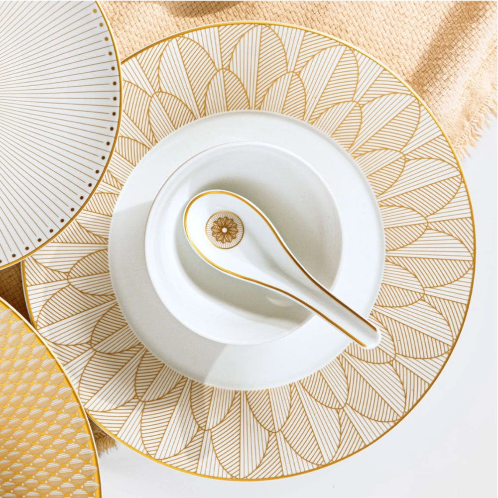 Prato Raso Christofle Malmaison Impériale Ouro