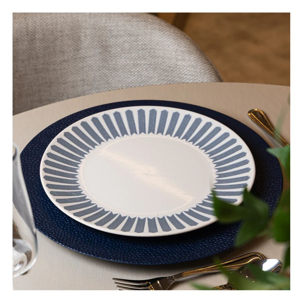 Prato Raso de Ceramica Wolff Mediterraneo 25 Cm