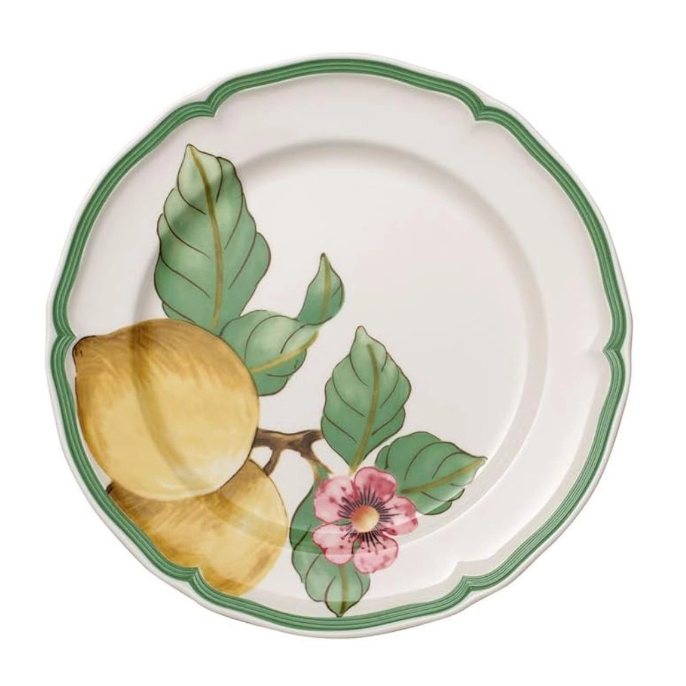 Prato Raso Villeroy e Boch Modern Fruits Limao 26 Cm Prato Raso Villeroy e Boch Modern Fruits Limao 26 Cm