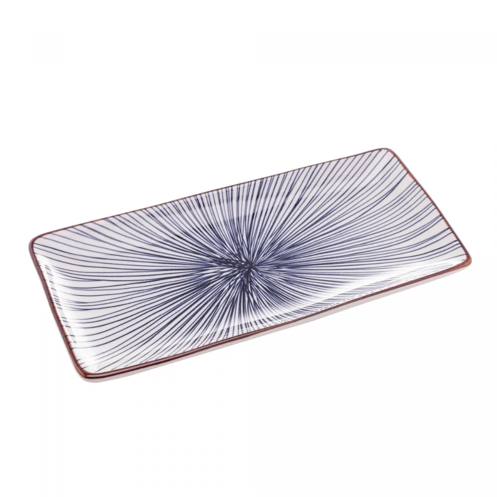 Prato Retangular 12cm Porcelana Koji Prato Retangular 12cm Porcelana Koji