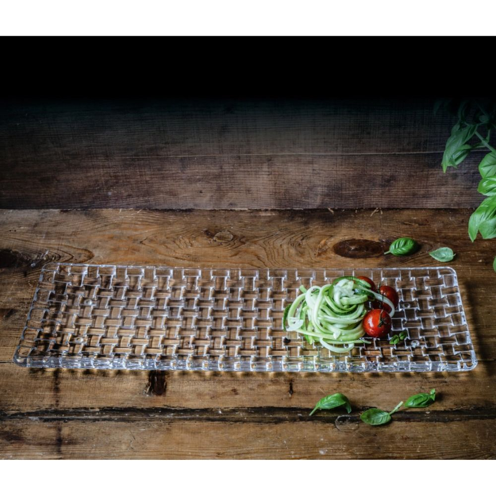 Prato Retangular Bossa Nova Nachtmann 42 Cm