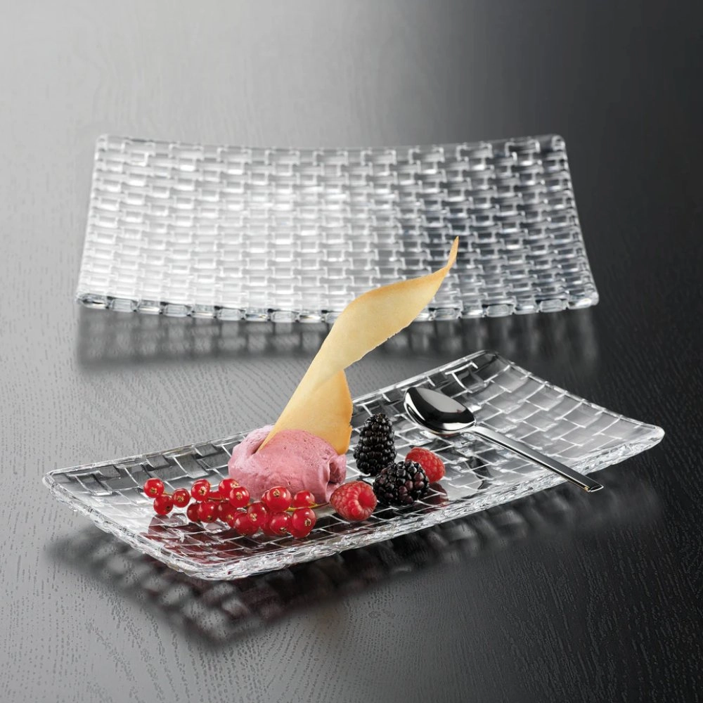 Prato Retangular Nachtmann Bossa Nova 28 X 14 Cm Prato Retangular Nachtmann Bossa Nova 28 X 14 Cm