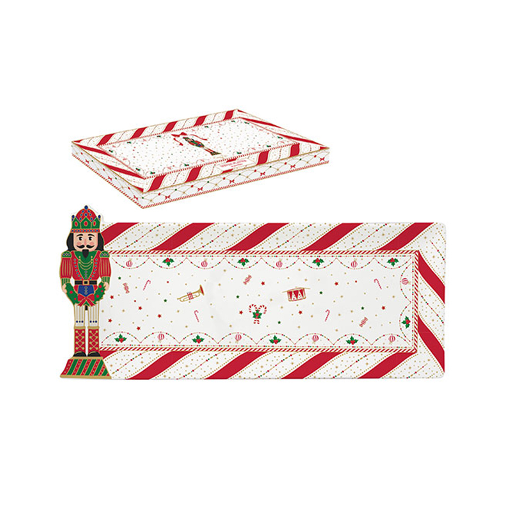 Prato Retangular Para Servir Easy Life Nutcracker Twist 16 X 36 Cm Prato Retangular Para Servir Easy Life Nutcracker Twist 16 X 36 Cm