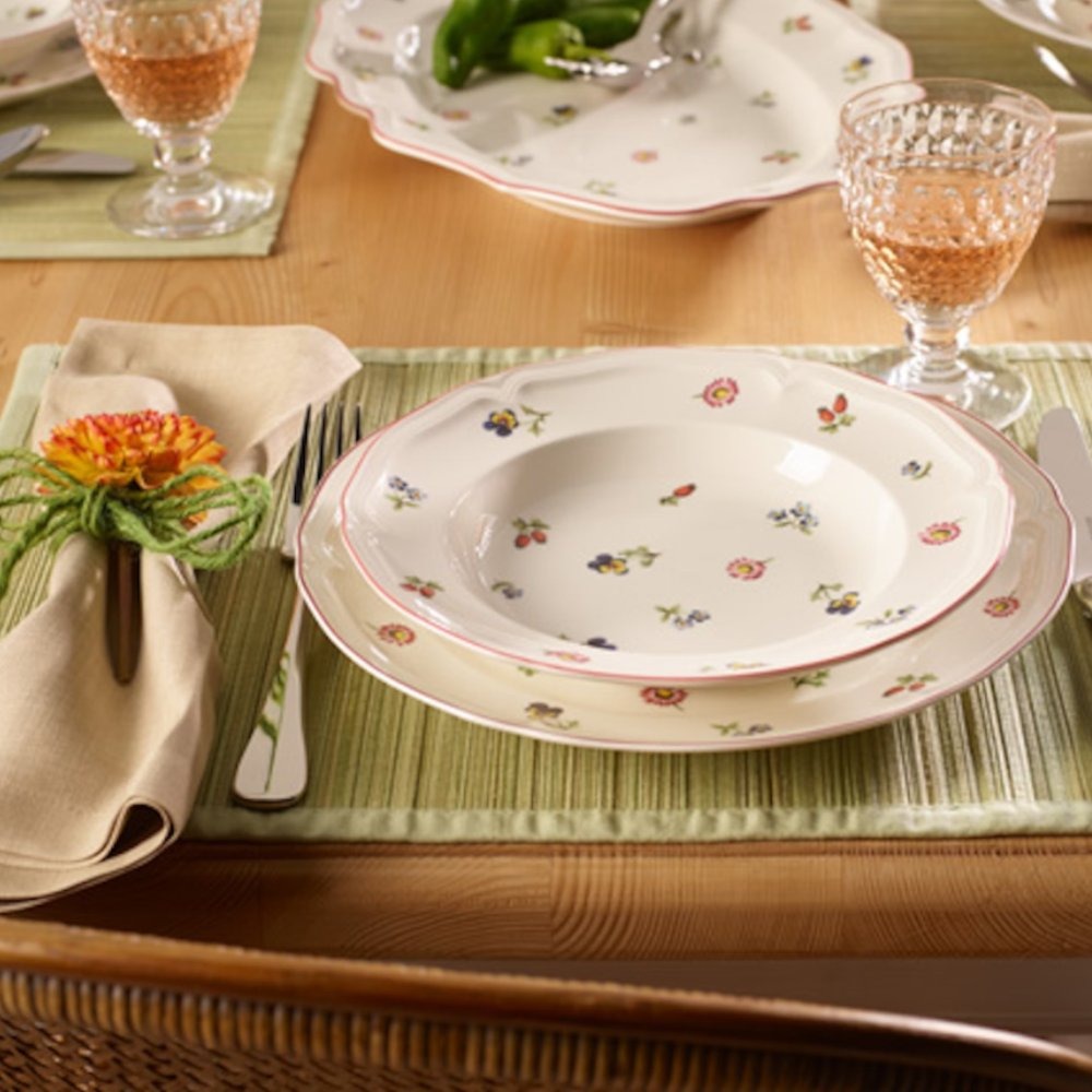 Prato Sobremesa Petite Fleur Villeroy e Boch 21 Cm