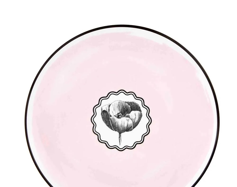Prato Sobremesa Pink Herbariae 22,5 Cm