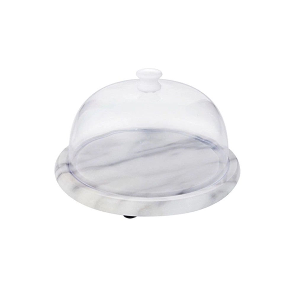 Queijeira Com Tampa Hudson Home Mármore 19 Cm