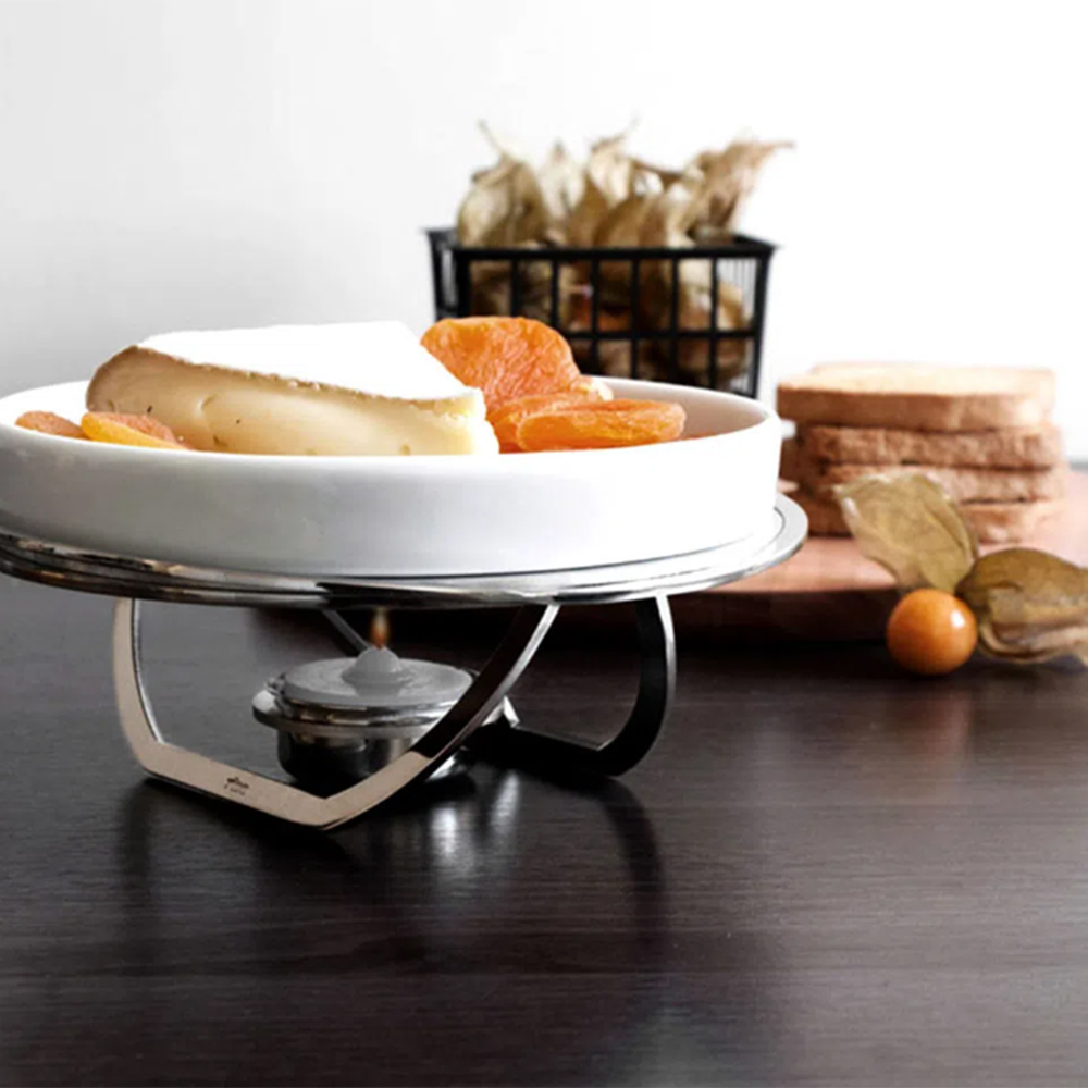 Rechaud Para Brie Redondo Linea Aco Inox Rechaud Para Brie Redondo Linea Aco Inox