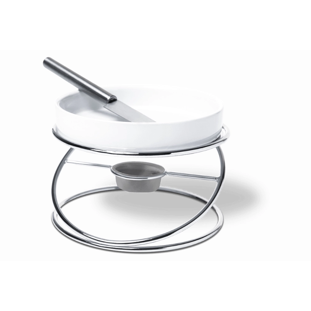 Rechaud Para Queijo Brie Brinox Fondue e Petiscos - 4 Peças Rechaud Para Queijo Brie Brinox Fondue e Petiscos - 4 Peças