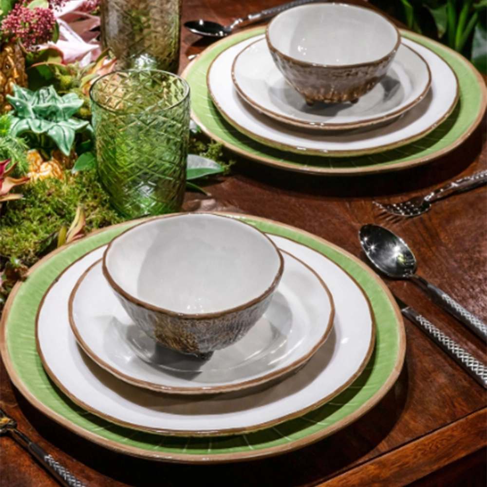 Saladeira Bordallo Pinheiro Coco 19 X 30 X 30,2 Cm Saladeira Bordallo Pinheiro Coco 19 X 30 X 30,2 Cm