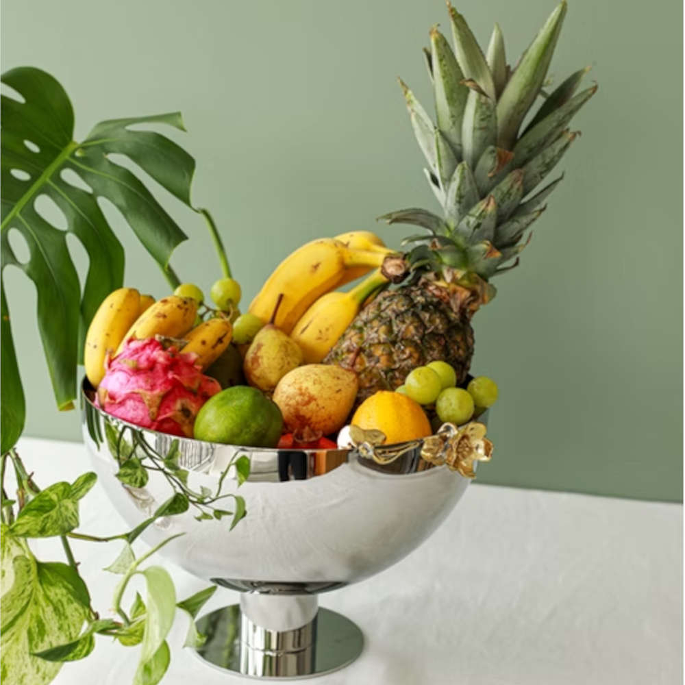 Saladeira C/ Flor 30cm Orfevrerie Royale