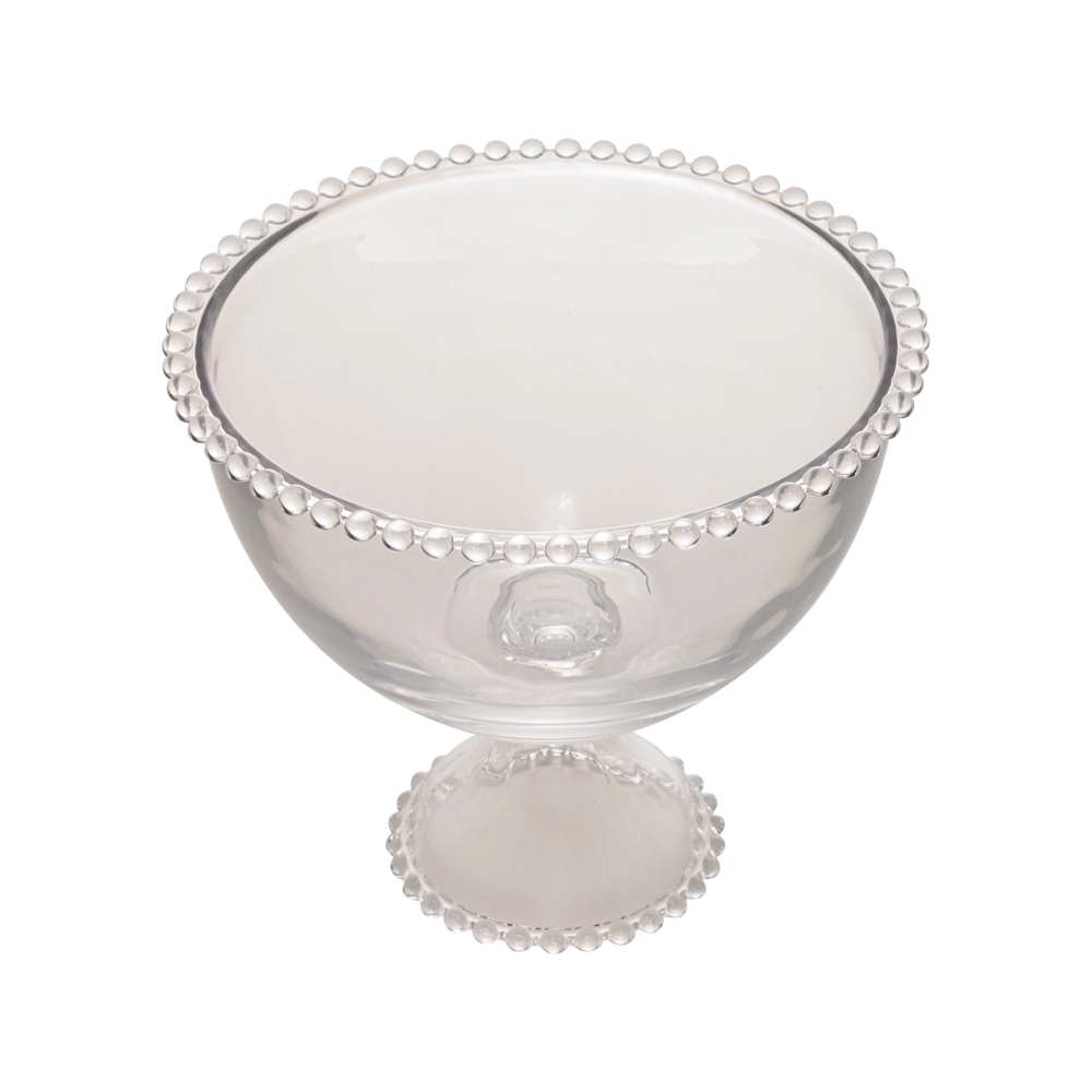 Saladeira Com Pé Wolff Pearl 19 X 21 Cm