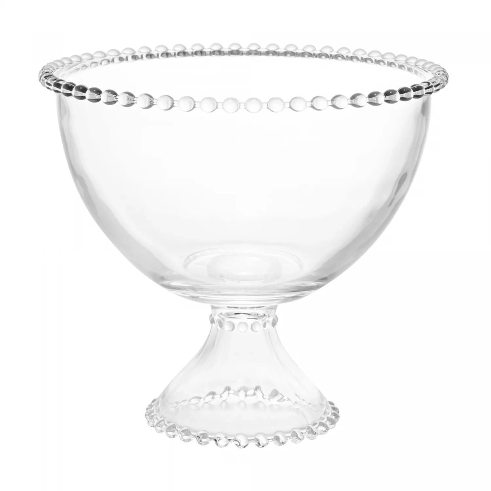 Saladeira Com Pé Wolff Pearl 19 X 21 Cm