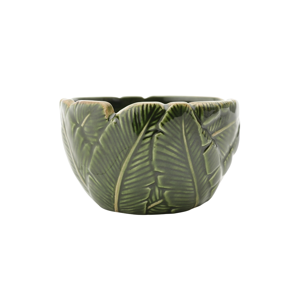 Saladeira Lyor Banana Leaf 11 X 11 X 6,5 Cm