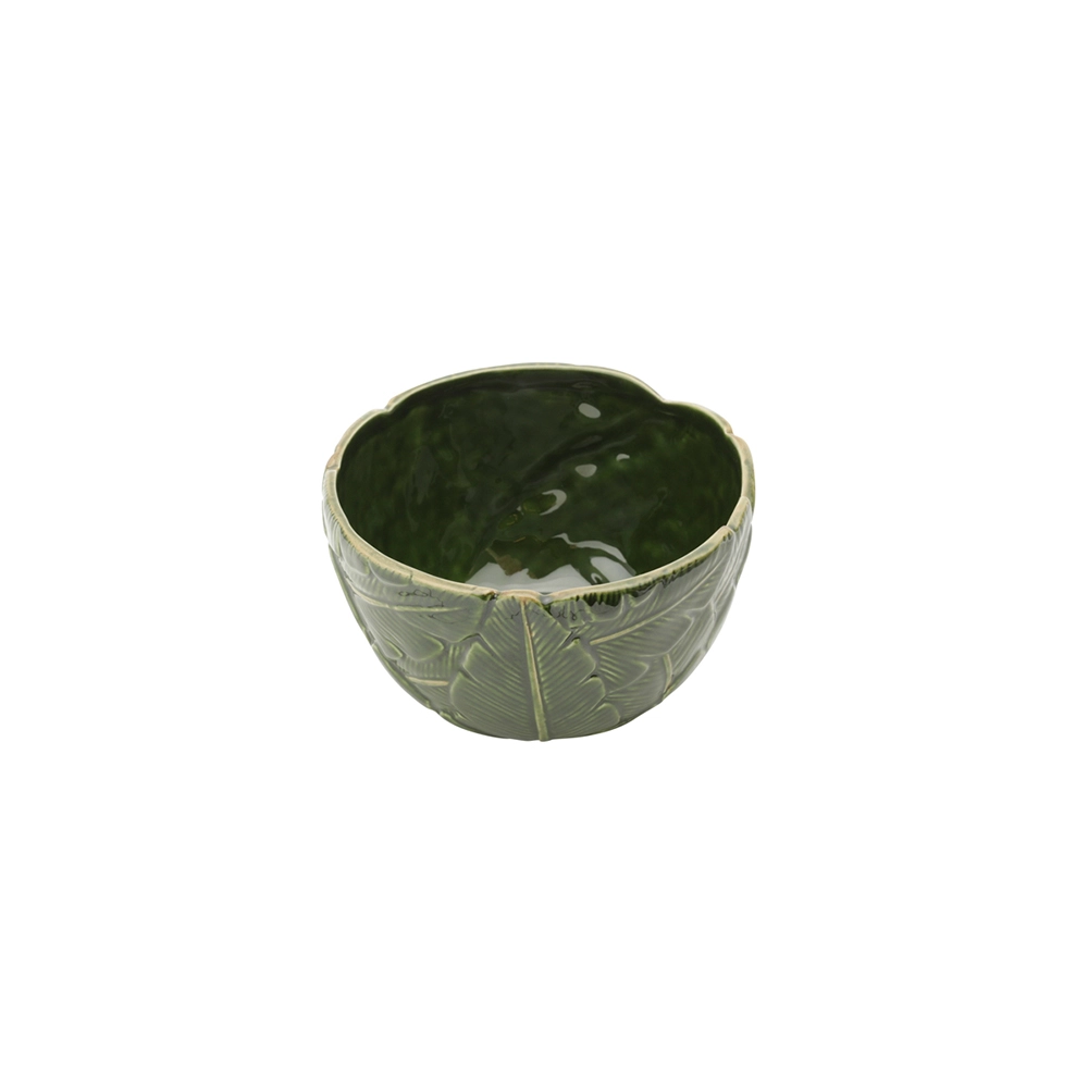 Saladeira Lyor Banana Leaf 16 X 16 X 9,5 Cm Saladeira Lyor Banana Leaf 16 X 16 X 9,5 Cm