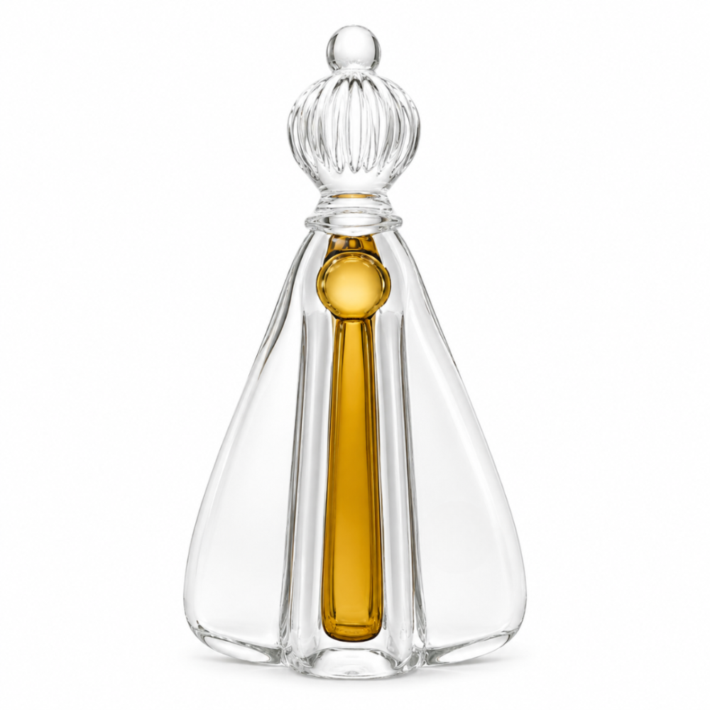Santa Aparecida Cristais D´labone Ambar 24 Cm Santa Aparecida Cristais D´labone Ambar 24 Cm