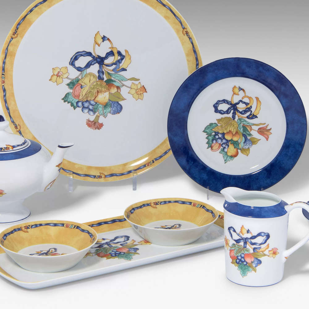 Sousplat Bernardaud Carre Borghese Bleu 29,5 Cm Sousplat Bernardaud Carre Borghese Bleu 29,5 Cm