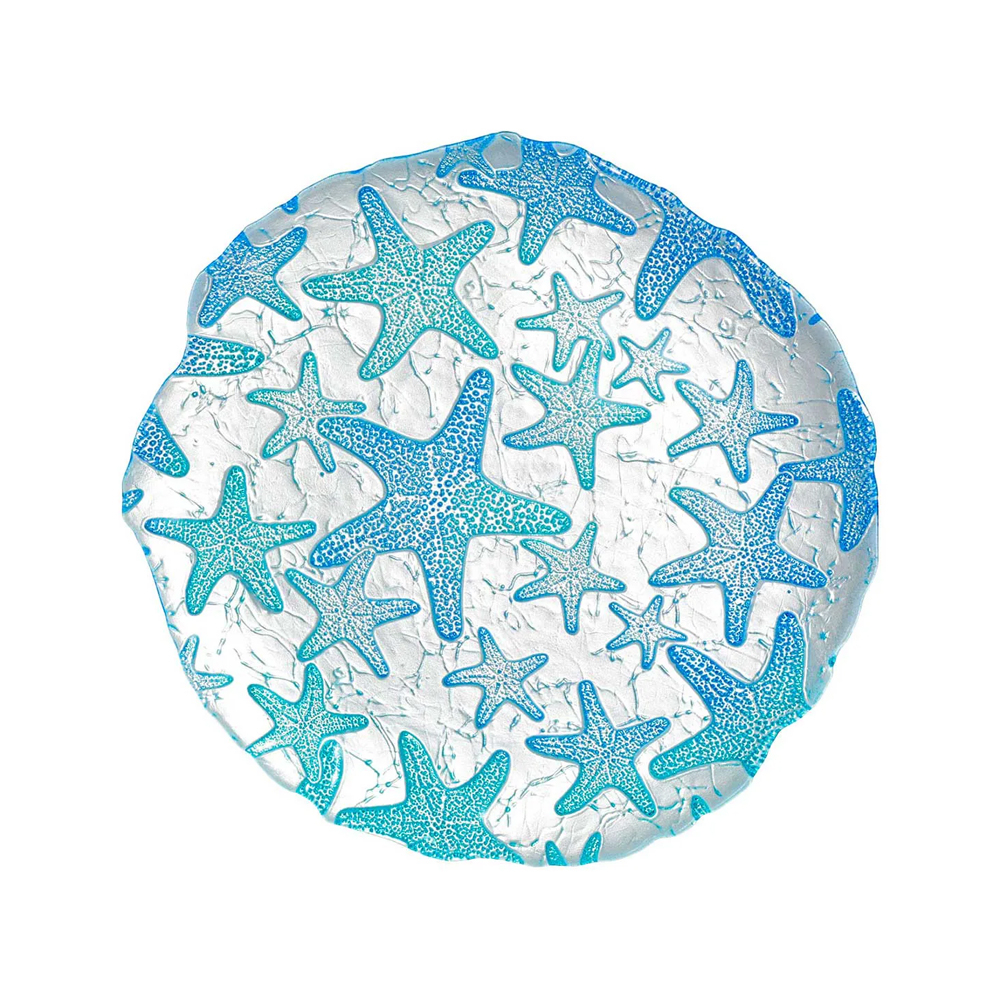 Sousplat Vylux Dekor Estrela do Mar 32,5 Cm - Cada Sousplat Vylux Dekor Estrela do Mar 32,5 Cm - Cada
