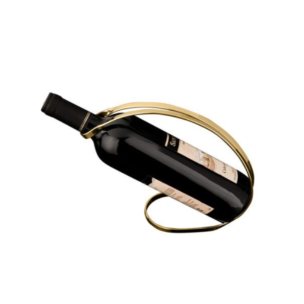 Suporte Para Vinho Ritz Ouro Suporte Para Vinho Ritz Ouro